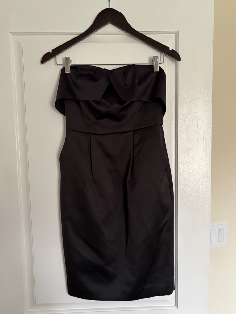 NWT RW&CO Strapless Black Cocktail Dress (00)